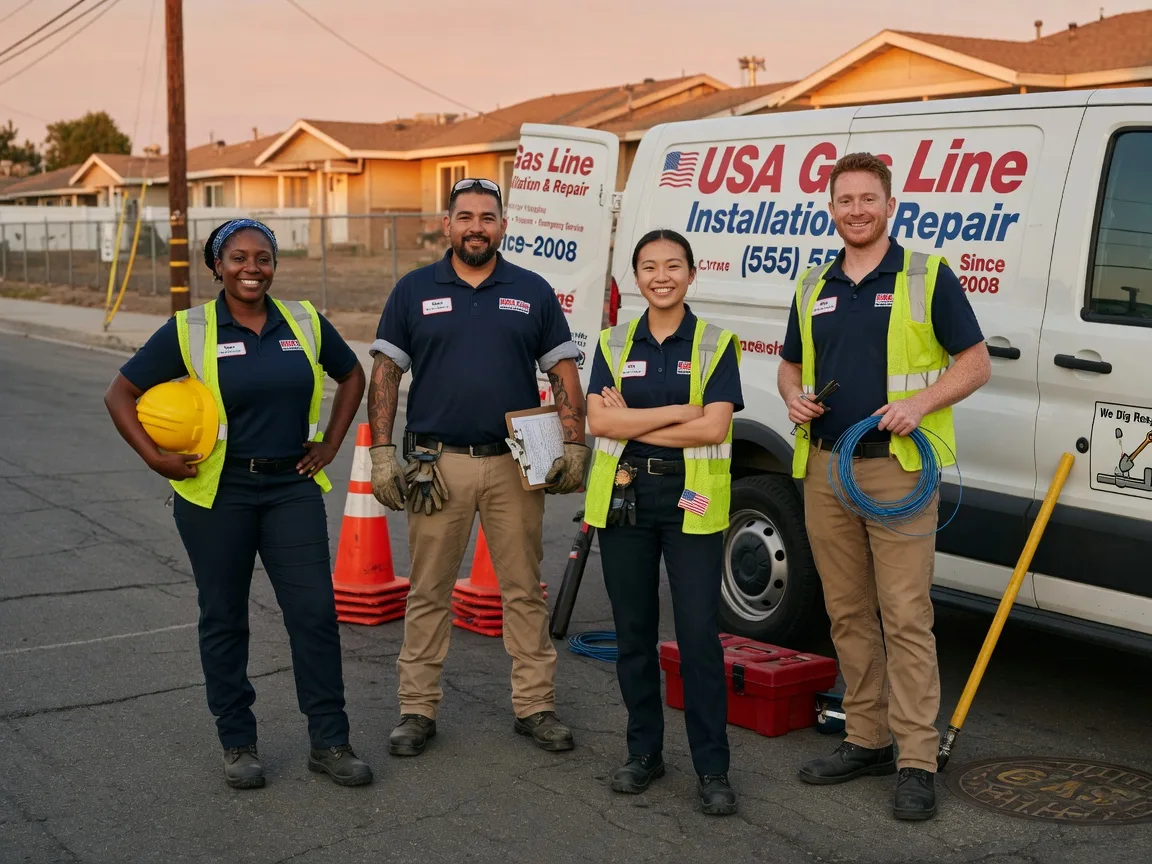 Gas Line Installation company in Henriette, MN
